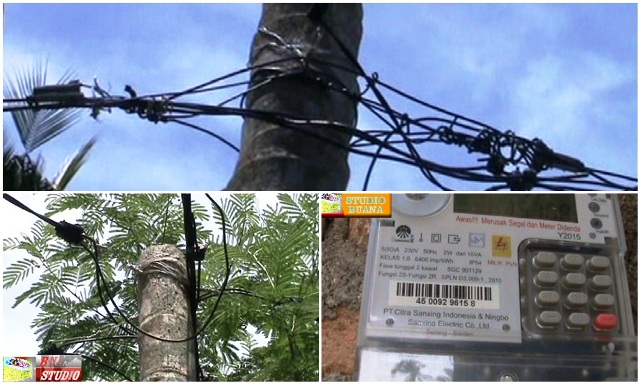 Ditengah gencarnya upaya PT. PLN (Persero) . mengatasi persoalan defisit daya yang tak kunjung selesai , masih ada ulah oknum yg tidak bertanggungjawab melakukan Pelanggaran dalam pemakaian jaringan listrik , tidak sesuai sepanjang kurang lebih 1,8 Kilo meter ,di Dusun Sukatani Desa Kampung Baru.(21/03/2016)