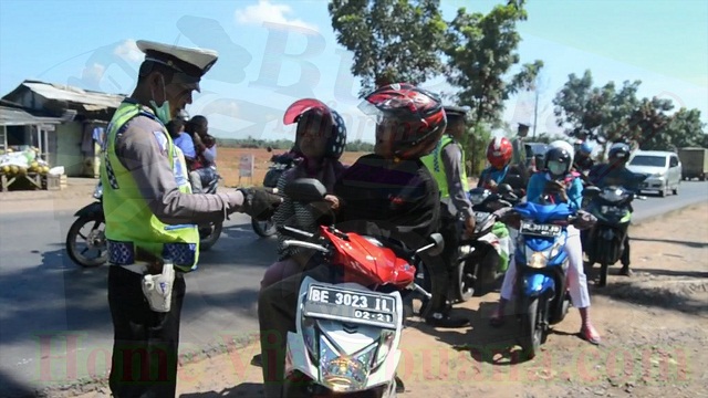 4 Hari Ops.Patuh Polisi Keluarkan Ratusan Surat Tilang