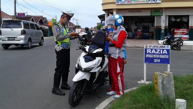 Polres Lampung Barat lakukan Operasi Patuh Krakatau