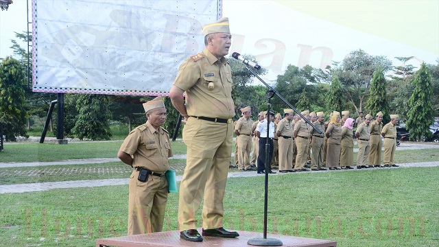 Herwan Sahri Beri arahan Apel Rutin