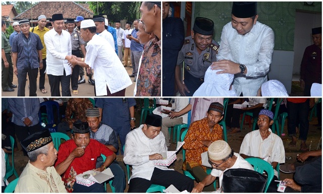 Bupati Lampura Safari Ramadhan di Tujung raja