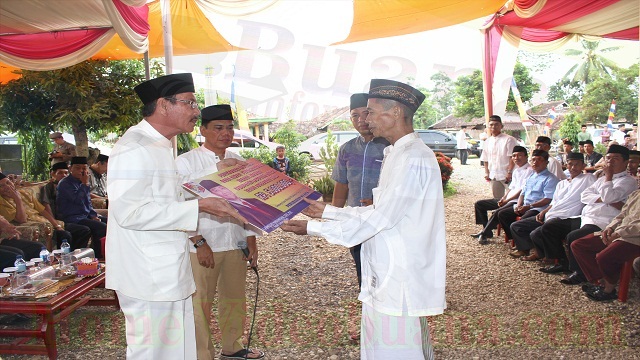 Tim III Safari Ramadhan Pemkab. Lampura di Masjid Suhada