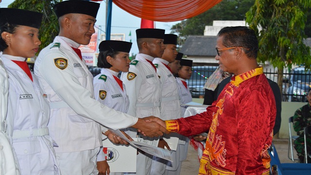 Paskibra Mesuji Tahun 2016 Resmi di Bubarkan