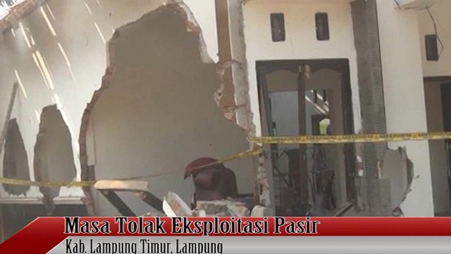 Masa Tolak Eksploitasi Pasir