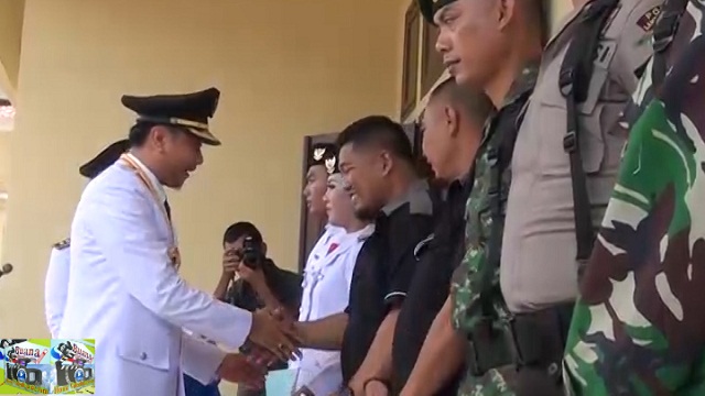 Usai Upacara Bupati Lampura Gelar Ramah Tamah