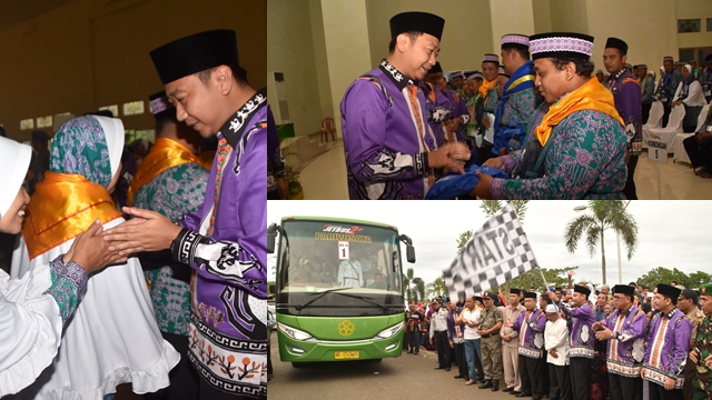 Bupati Lepas Keberangkatan Jama’ah Haji