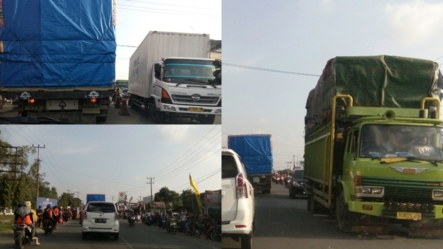 Pengemudi Keluhkan Kemacetan Saat HUT RI