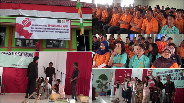 Drama Tejo Pecah Suasana Pemberian Remisi Warga Binaan