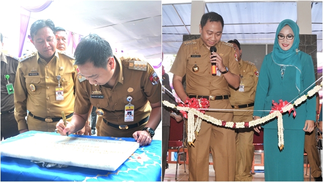Bupati Resmikan Kantor TP-PKK Lampura
