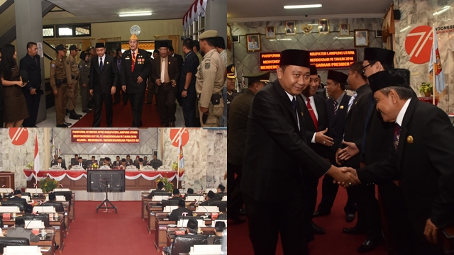 Rapat Paripurna Peringatan HUT RI Ke-71