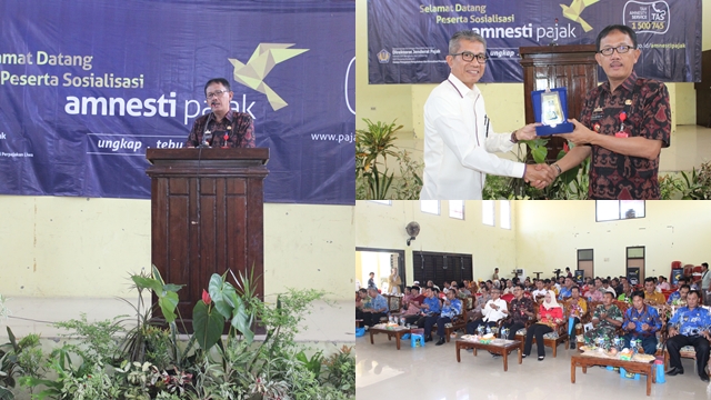 Agus Istiqlal Buka Sosialisasi Amnesti Pajak