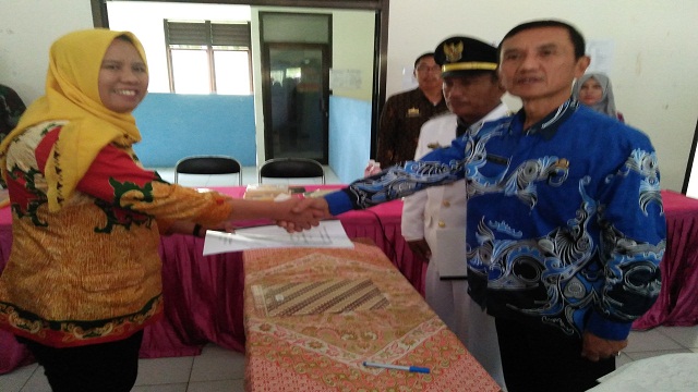 Sertijab Camat Krui Selatan