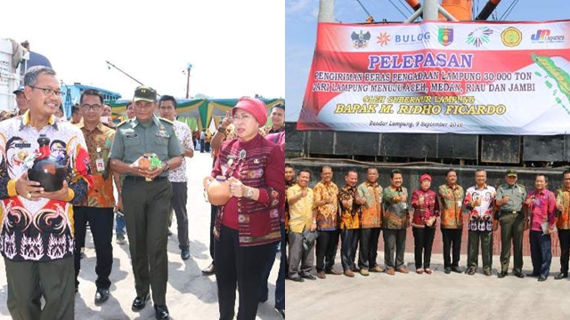 Lampung Tak Hannya Penyangga Namun Penyuplai Bulog