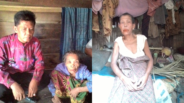 Bauhari Sambangi Nenek Lansia Sebatangkara