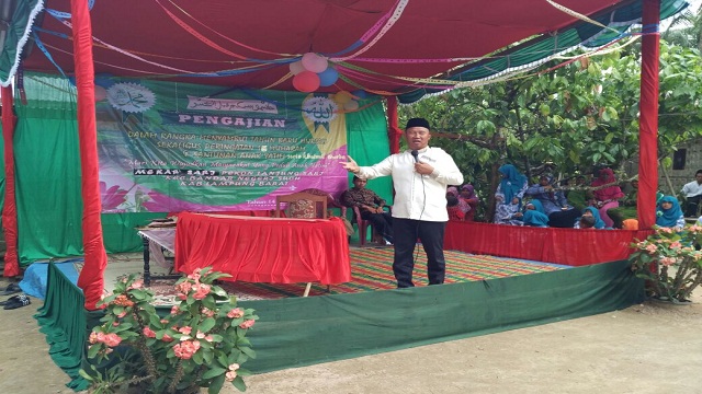 Bupati Lambar Hadiri Pengajian BNS