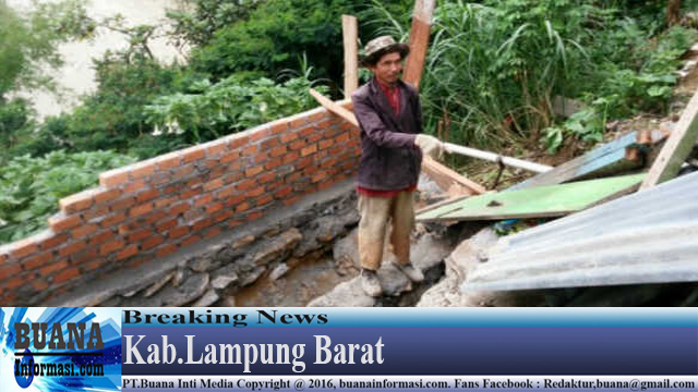 Abrasi Sungai Besai Ancam Permukiman Warga
