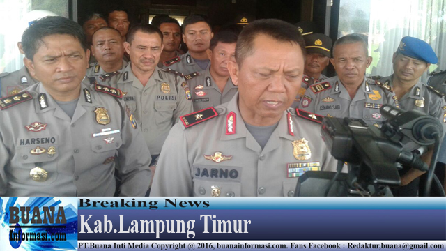 Kapolda Apresiasi Kinerja Polri Lamtim