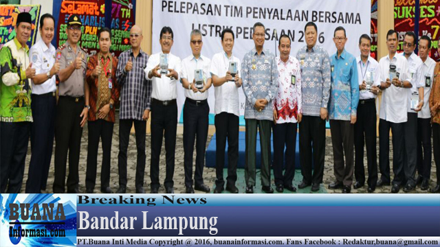 Pemprov Lakukan Pelepasan Tim Penyalaan Listrik Pedesaan