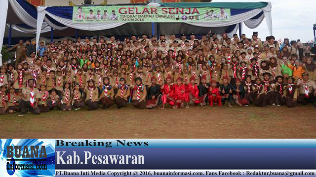 Upacara Gelar Senja Tingkat Daerah