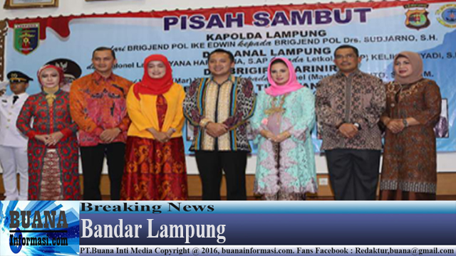 Gubernur Lampung Hadiri Acara Pisah Sambut Pejabat Forkopimda