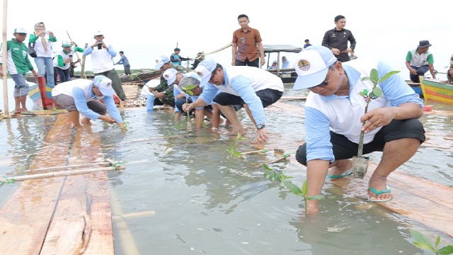 Penanaman Mangrove dan Pengembangan Potensi Ecowisata Mangrove