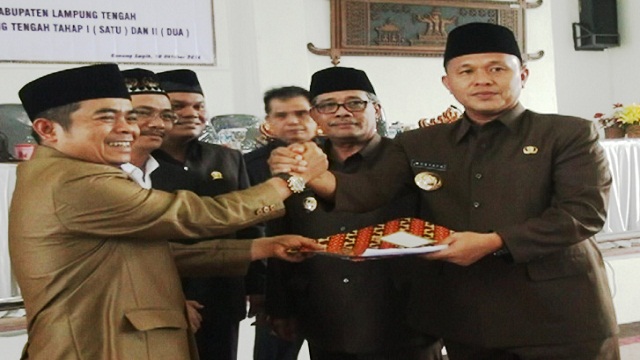 DPRD Lamteng Sidang Paripurna Lima Raperda