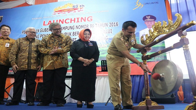Gubernur Lampung Resmi Canangkan Distribusi Pupuk Berpola Billing System Di Provinsi Lampung
