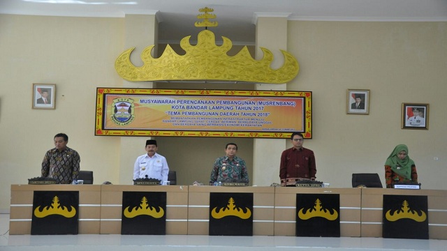 Muserbang Kota Bandar lampung, Prioritaskan Nawa Cita dan Pembangunan Nasional