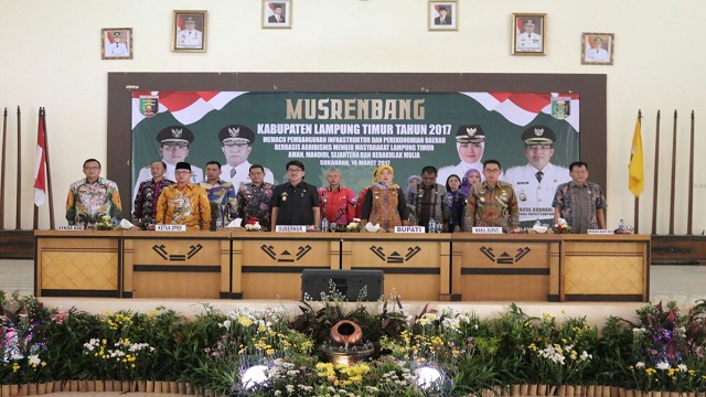 Musrenbang Lampung Timur Wujudkan Lampung Maju Dan Sejahtera