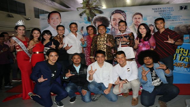 Ridho Ficardo Harapkan Film Trinity, The Nekad Traveler Tarik Wisatawan Berwisata Di Lampung