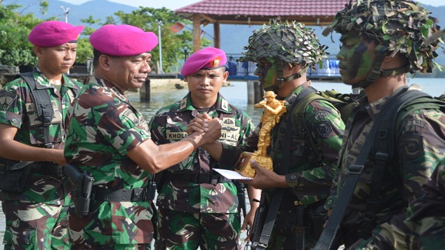 Kolonel Marinir Hermanto Resmi Tutup Lattap Brigif-3 Marinir 2017