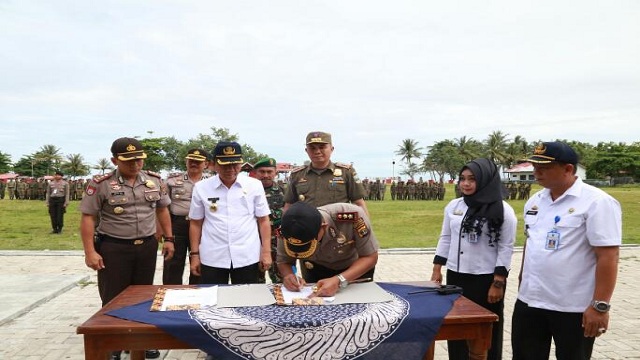 Sekda Azhari Buka Pelatihan Kesemaptaan Anggota Sat Polpp