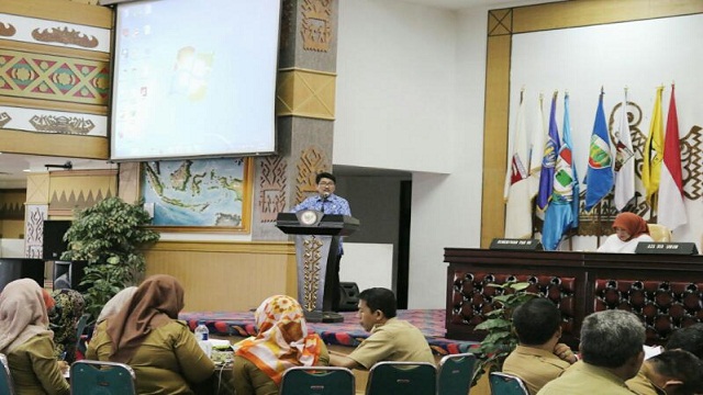 Pemprov Gelar Bimbingan Teknis Penyusunan Laporan Kinerja Dan Desk Evaluasi LKJ