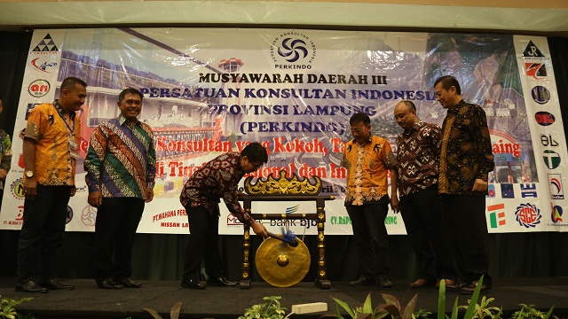 Musda III, Gubernur : Perkindo Lampung Bersinergi Percepat Pembangunan Di Lampung