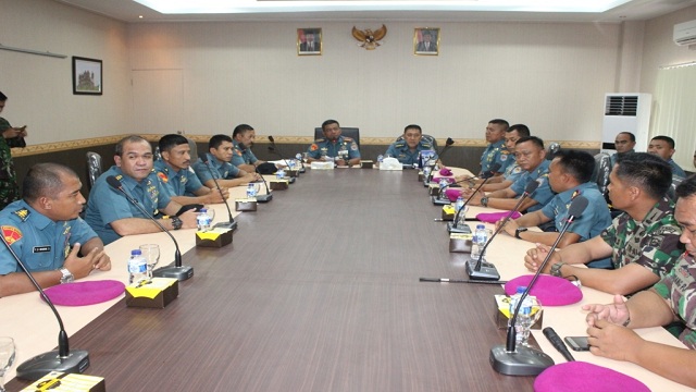 Pasis Seskoal Dikreg Angkatan Ke-55 Kunjungi Mako Brigif-3 Marinir