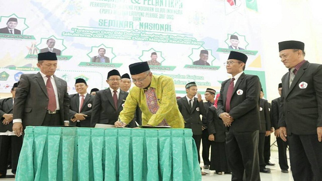 Pemprov Lampung Tandatangani Mou Dengan PSPII Antisipasi Konflik Di Masyarakat