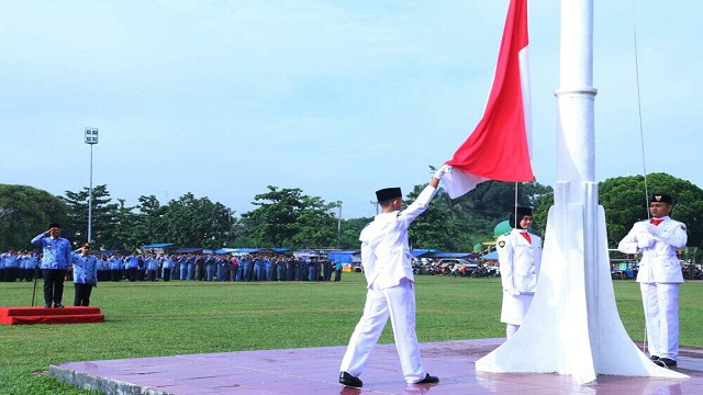 Mustafa Pimpin Upacara Peringatan Hari Kesaktian Pancasila