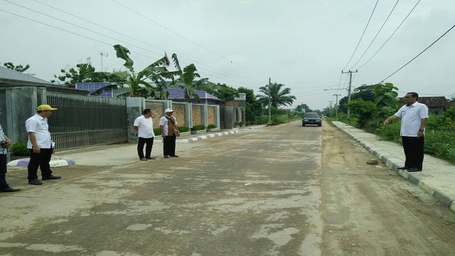 Persiapan Arus Mudik, Dinas PU Lampung Tengah Perbaiki Jalan di Rute KECe