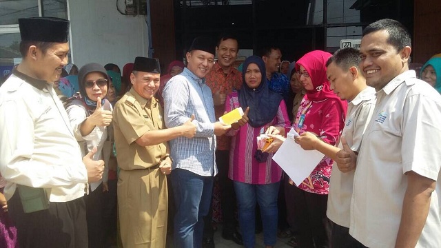 Ribuan Masyarakat Lampung Tengah Terima Bantuan PKH