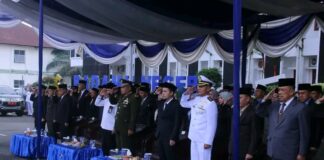 Pemkab Lampung Utara Menggelar Upacara Hari Kebangkitan Nasional Ke-115 Tahun 2023