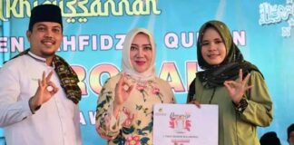 Bupati Musirawas Hadiri Haflah Akhirhussanah Ponpes Tahfidzul Qur’an Darul Barokah dan Pengajian Akbar di Desa Megang Sakti V