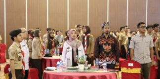 Wagub Lampung Membuka Sosialisasi Pencegahan Ekstremisme Yang Diikuti Anggota Dan Pengurus Kwarda Gerakan Pramuka Provinsi Lampung