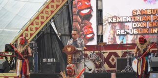 PJ Bupati Tubaba Menghadiri Pembukaan Festival Krakatau 2023