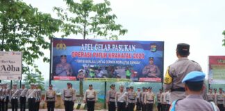 Upaya Mengurangi Pelanggaran Lalu Lintas, Polres Pesawaran Melaksanakan Operasi Patuh Krakatau 2023