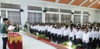 Wali Kota Lantik 168 Ketua RT Dalam Wilayah Tiga Kecamatan