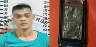 Polres Tulang Bawang Mengamankan Buruh Yang Terduga Pelaku Penyalahaan Narkoba Jenis Sabu