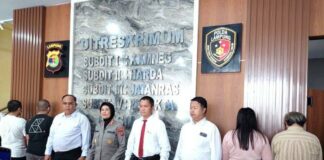 Polda Lampung Melimpahkan 4 Tersangka TPPO Kepada Kejaksaan Tinggi Lampung