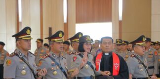 Kapolda Lampung Memimpin Langsung Serah Terima Jabatan Kapolres Beserta Jajaranya