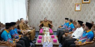 Sekda Prov. Lampung Menerima Audiensi Dari Perkumpulan PGMNI