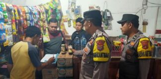 Polres Pringsewu Beserta Seluruh Polres Serentak Gelar Razia Miras